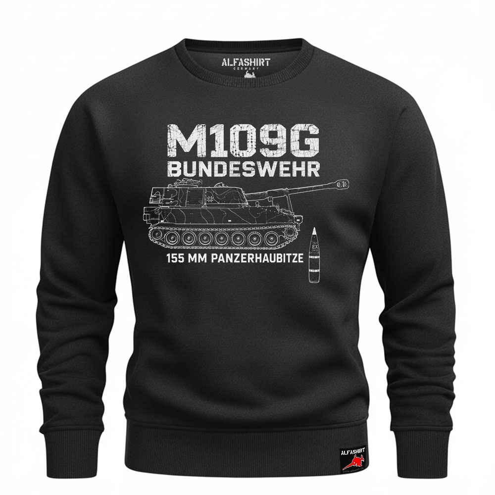 M109G BW Bundeswehr Panzerhaubitze 155mm Panzerartillerie Pullover #48027