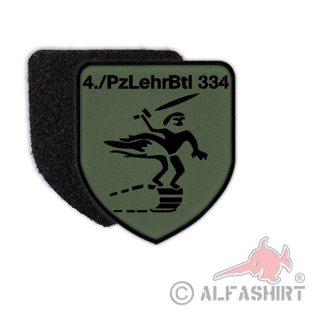 Patch 4 PzLehrBtl 334 camouflage version Celle Kettengeist Panzer Bundeswehr # 36088