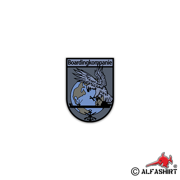 Aufkleber/Sticker Boardingkompanie BW Marine Marinesicherungsdienst 5x7cm A2590