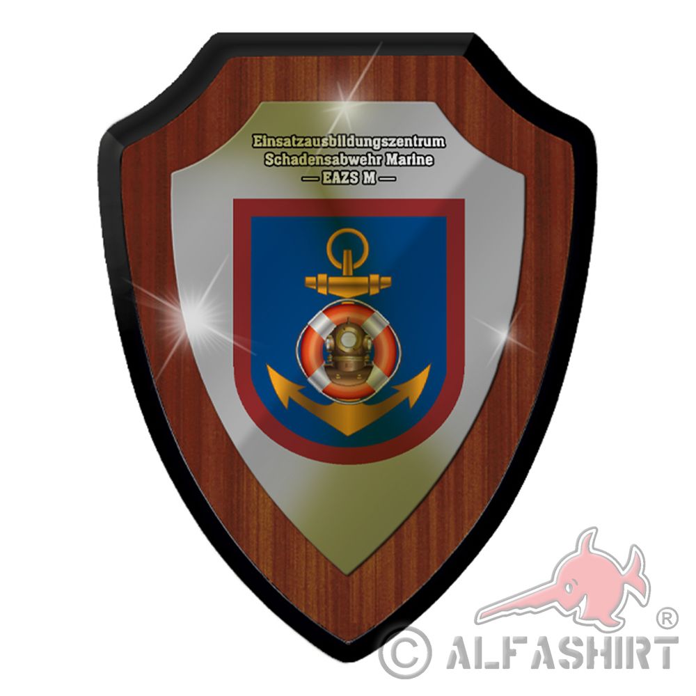 Wappenschild Einsatzausbildungszentrum Schadensabwehr Marine Schule #38873