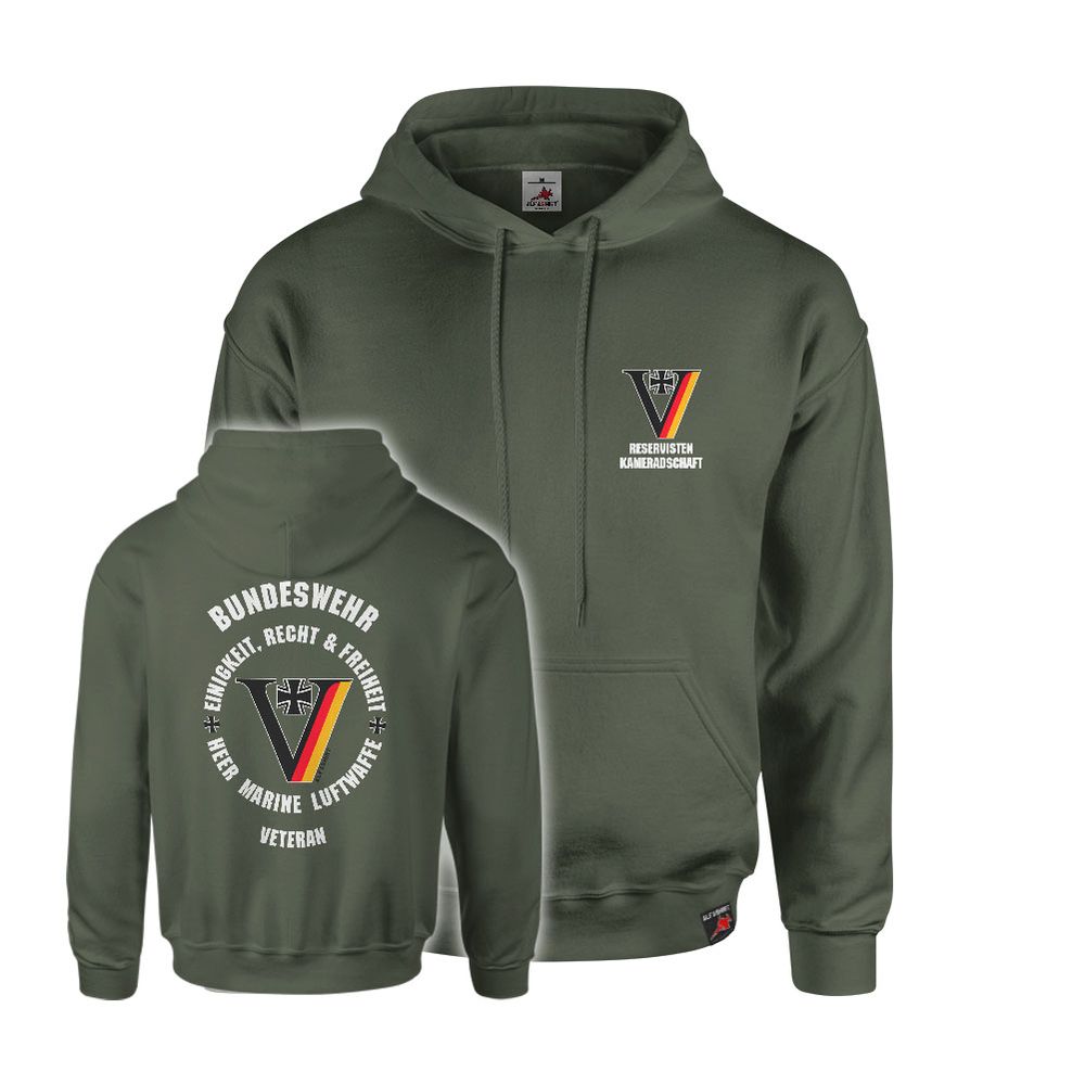 Hoodie Bundeswehr Einigkeit Recht Freiheit Heer Marine Luftwaffe #47761