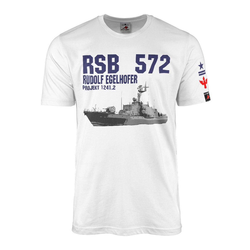RSB 572 Egelhofer project 1241 2 Molnija Tarantul class crew T shirt # 35011
