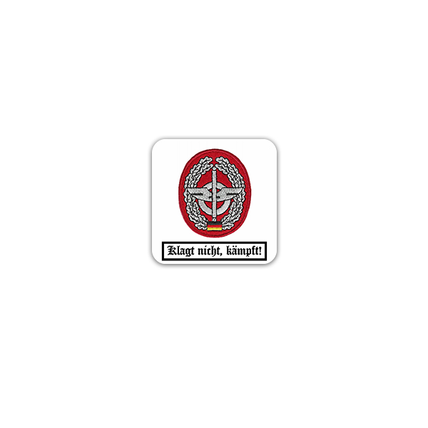 Aufkleber/Sticker Barettabzeichen Nachschubtruppe Heereslogistik 7x7cm A3187