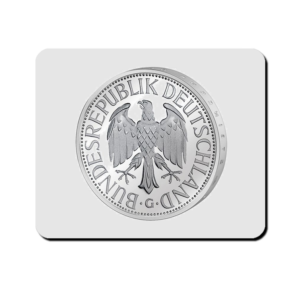 Deutsche Mark 1 Währung Euro BRD Müntze Geld - Mauspad Mousepad PC #10456 M