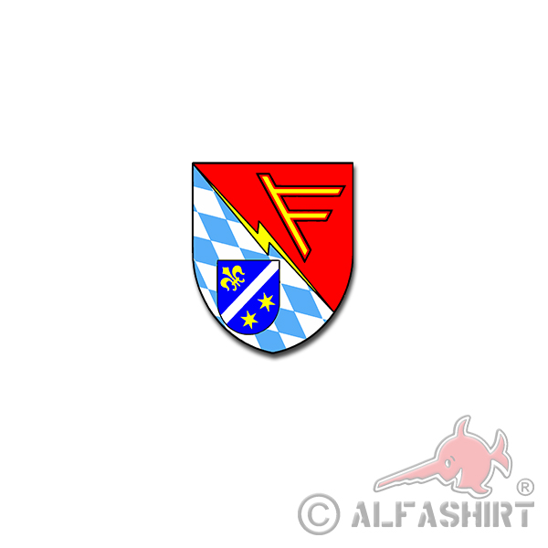 FüUstgBtl 292 Sticker Bundeswehr Battalion Bundeswehr 6x7cm # A4134