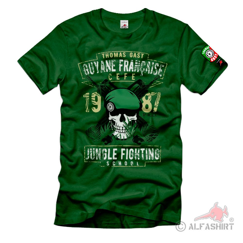Thomas Gast Französisch-Guayana Survival Légion étrangère - T Shirt #40935
