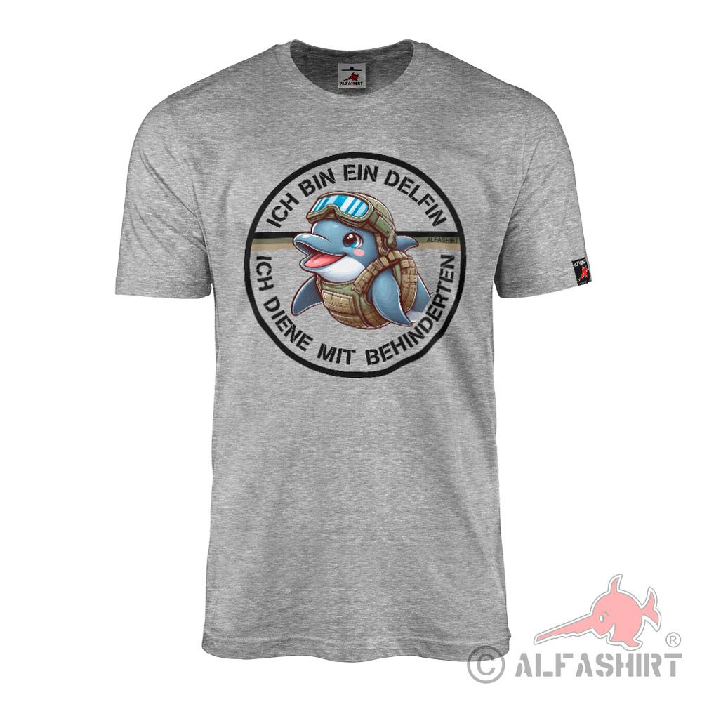 Soldiers Delfin - I serve with the disabled BW Bundeswehr Veteran Stuffz #44365