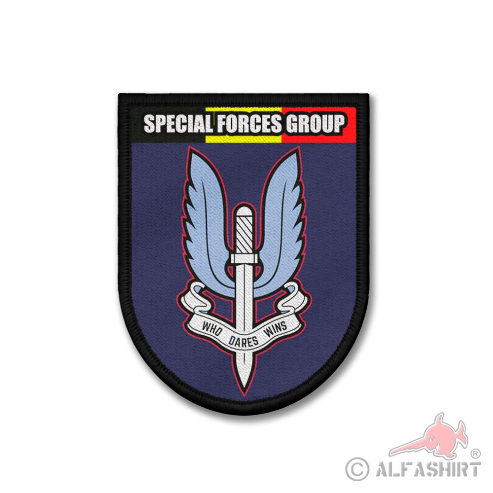 Patch Special Forces Group Belgique Who dares wins PARA Belgien #44248