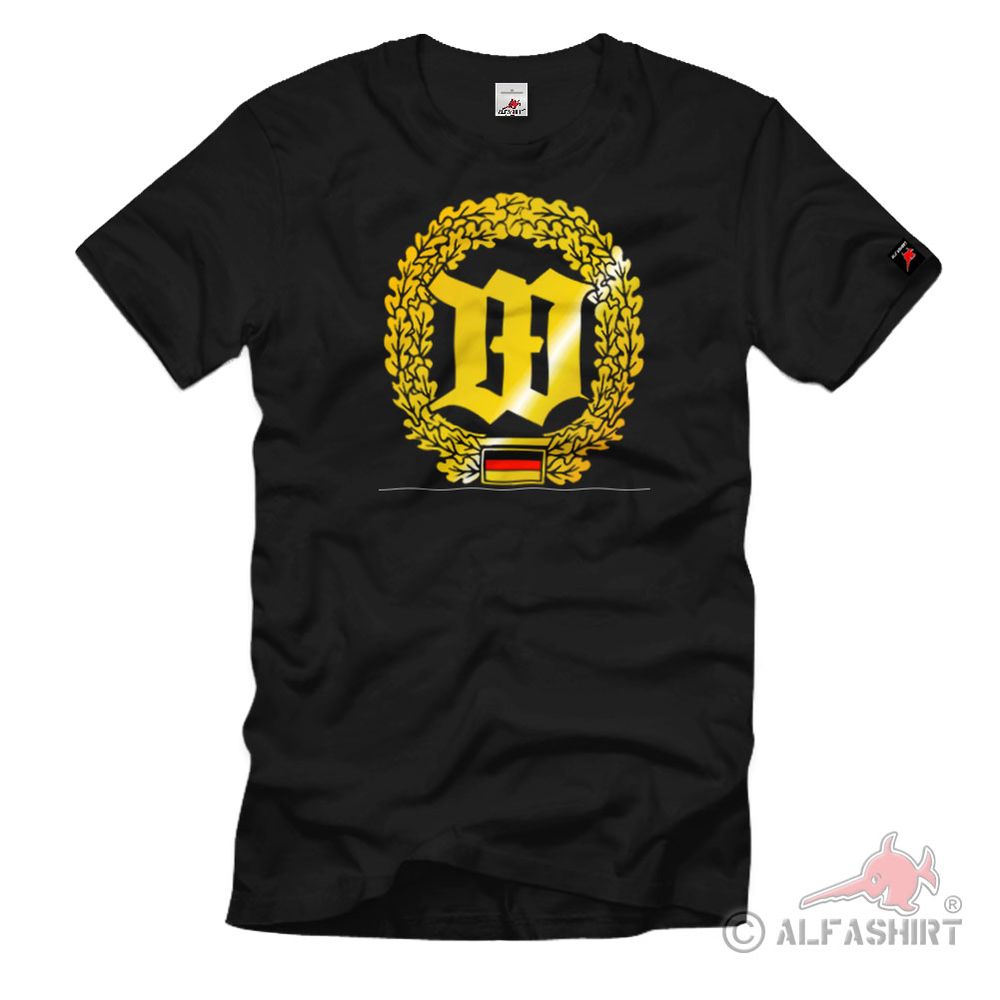 Barettabzeichen Wachbataillon Bundeswehr Wappen Emblem Einheit - T Shirt #1102