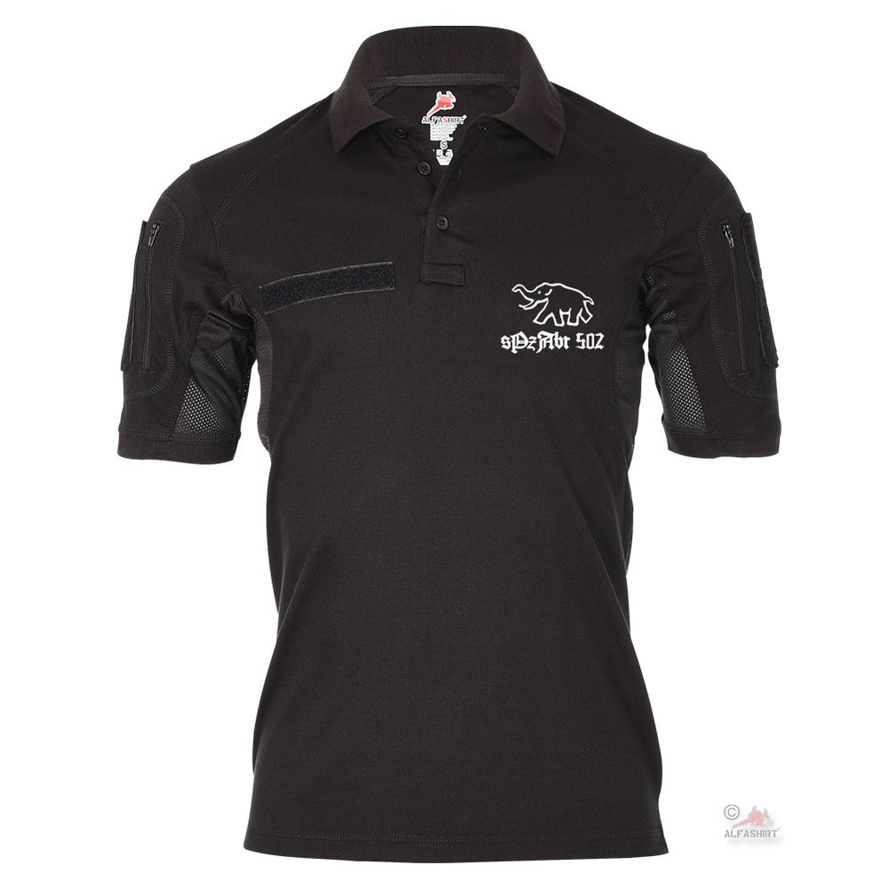 Tactical Poloshirt Alfa sPzAbt 502 Schwere Panzerabteilung Panzer Einheit #19024