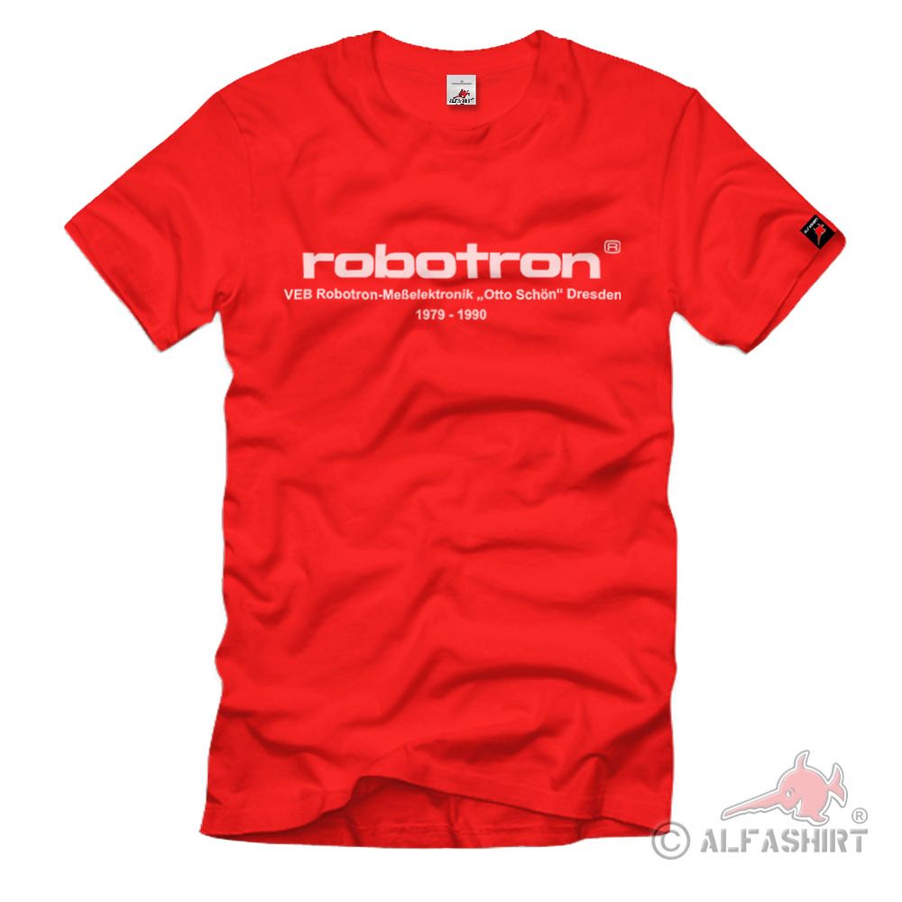 VEB Robotron Meßelektronik Otto Schön Dresden DDR Retro T-Shirt#37179