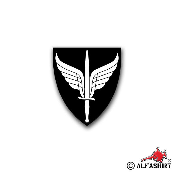 Sticker FSK Forsvarets Spesialkommando Insignia Norwegian 7x6cm A1459