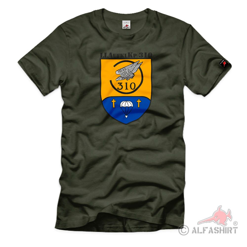 LLAufklKp310 Lüneburg Bundeswehr Airborne Reconnaissance Company T-Shirt #2709