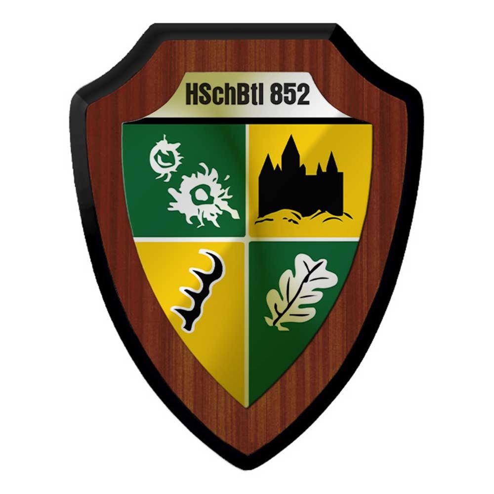 Wappenschild HSchBtl 852 Verbandsabzeichen Heimatschutzbataillon Jäger #47102