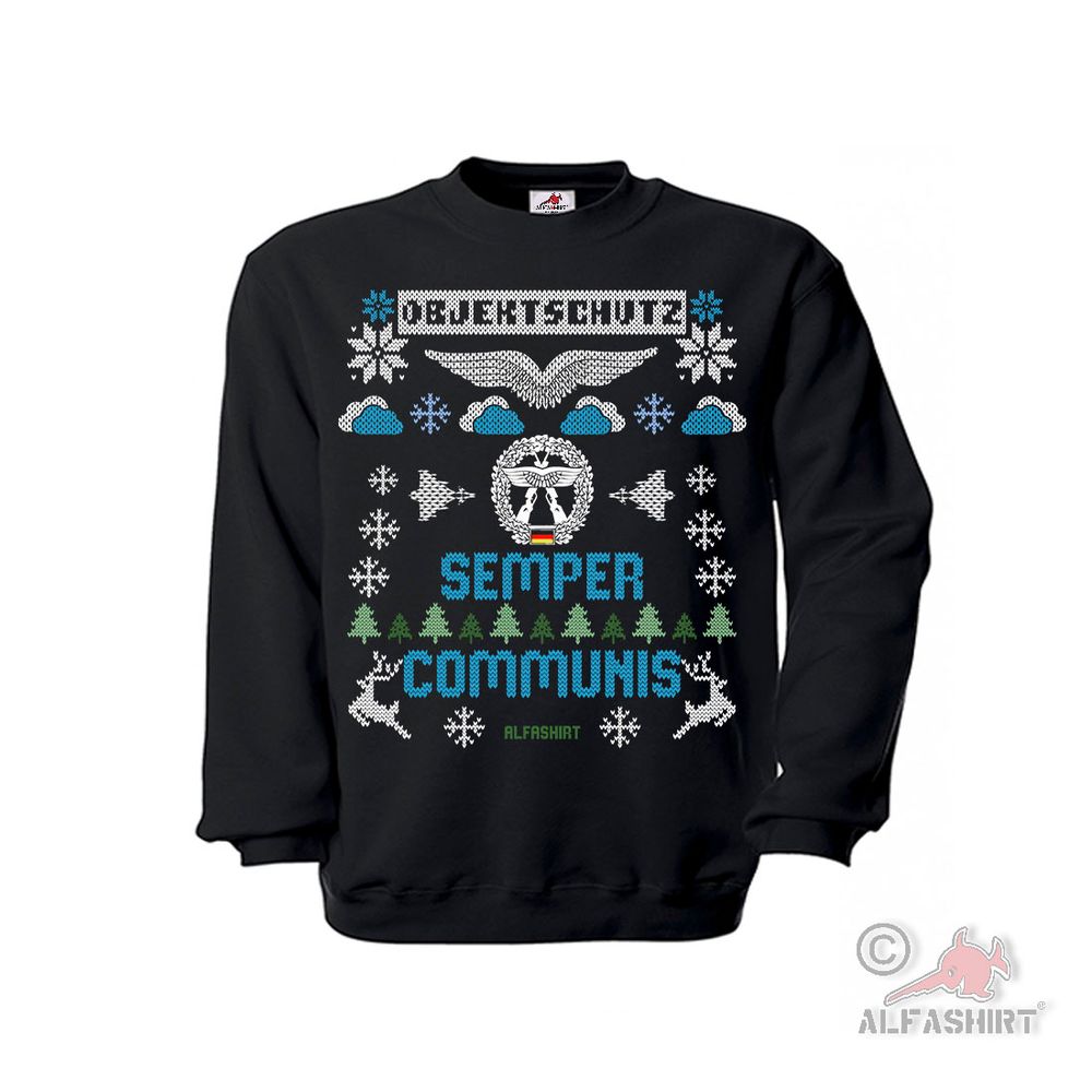 X-MAS Sweater Object Protection Bundeswehr Object Protection Regiment Air Force #45534