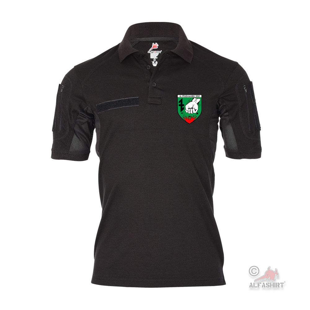 6 PzGrenBtl 332 Wesendorf Panzer Grenadier Bataillon Militär T-Shirt #36010