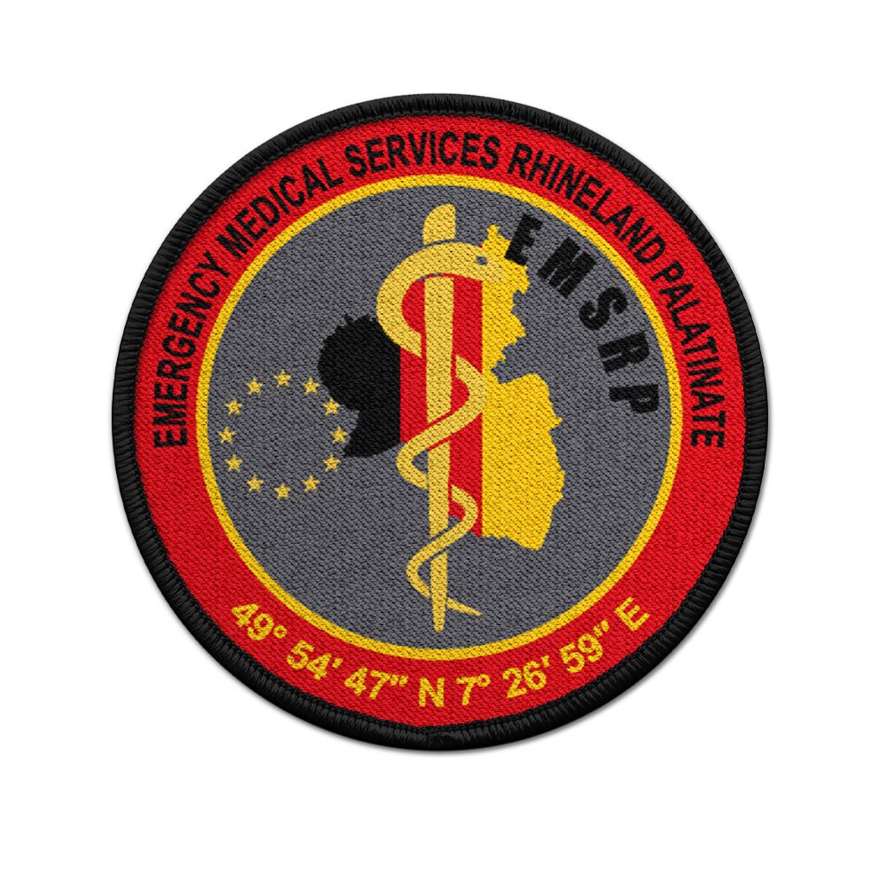 EMSRP Rettungsdienst Rheinland Pfalz Sanitäter Krankenschwester Patch #32764