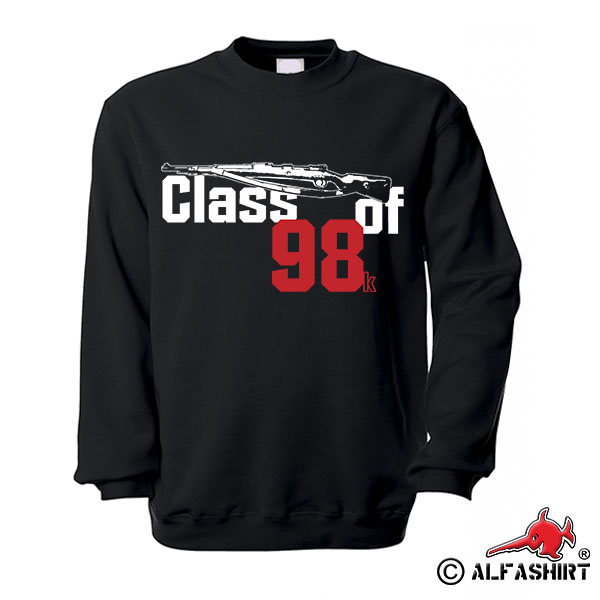 Class of 98k Carabiner Rifle Deco Weapon Model 98 Sniper Sweater # 15959