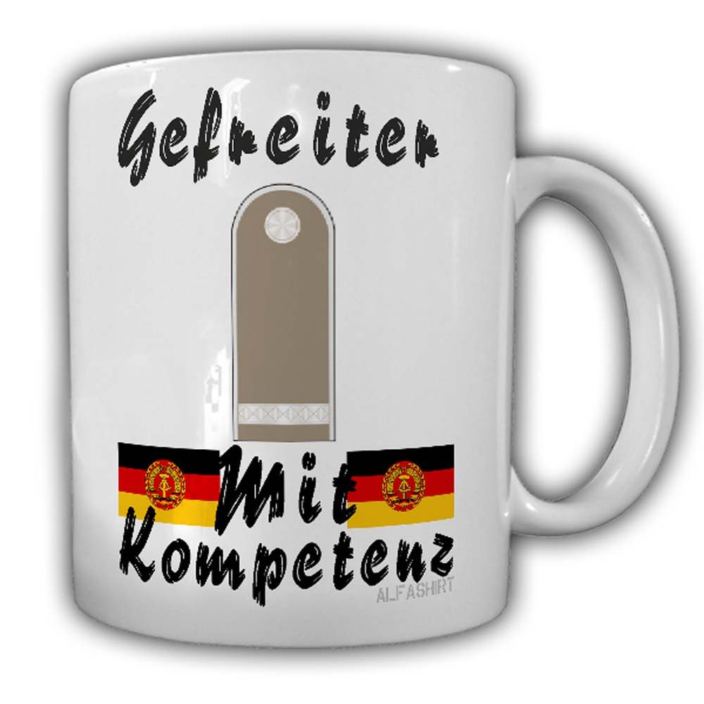 Gefreiter der Aufklärungseinheit Tasse Genosse Schulterklappe Dienstgrad #24229
