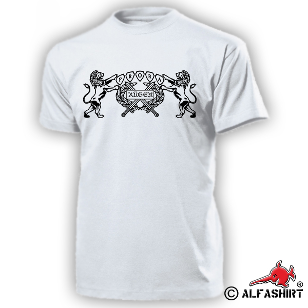 Prora Rügen Wappen Festung Wh Urlaub Erholung Deutschland - T Shirt #15858