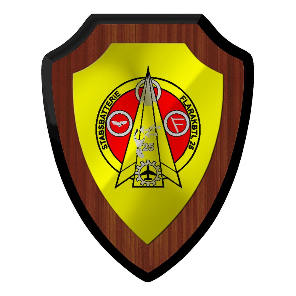 Coat of arms of the staff battery FlaRakBtl 25 Type 2 anti-aircraft missile battalion #18950