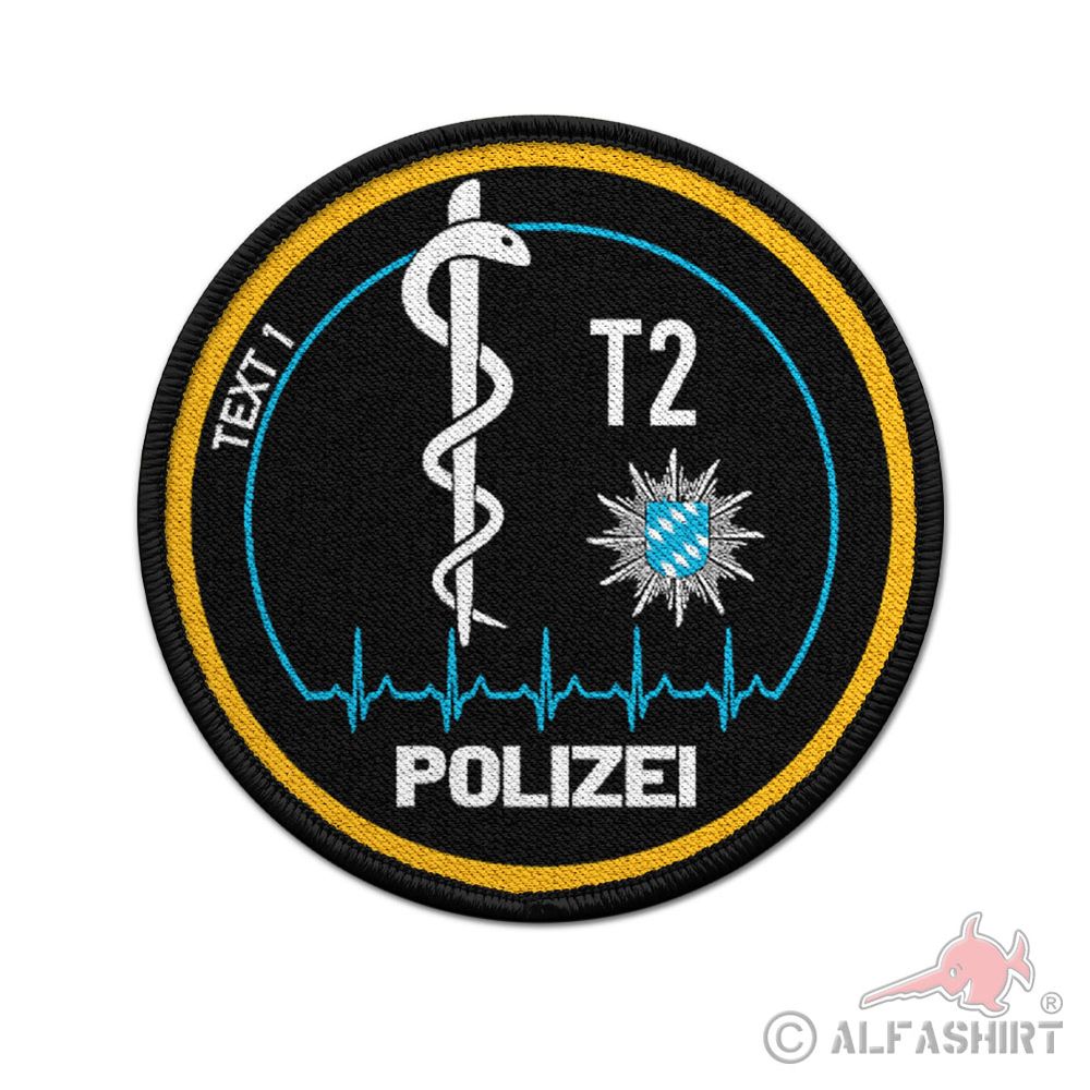 Patch personalisiert Dein Text Sanitäter Einsatz Notfall Rettungsdienst #42195