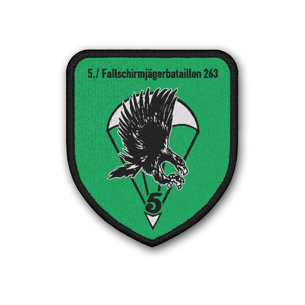 Patch 75 65 mm 5 FschJgBtl 263 Fallschirmjägerbataillon Kompanie Wappen #34532