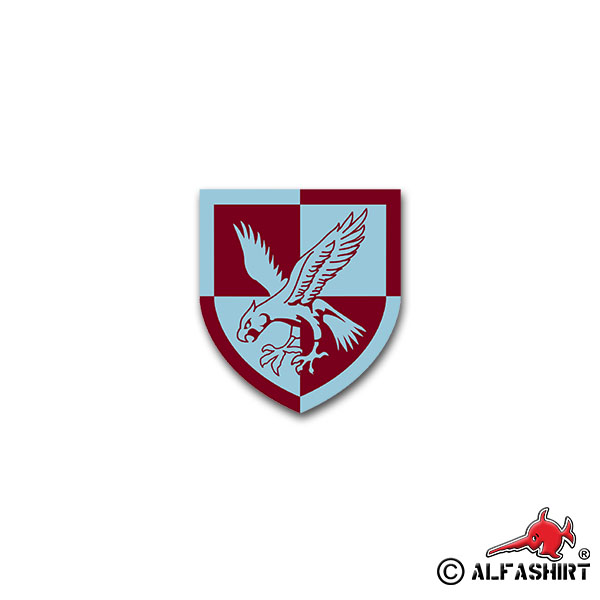 Sticker 16 Air Assault Brigade AAB British Army England Inf 6x7cm A2165