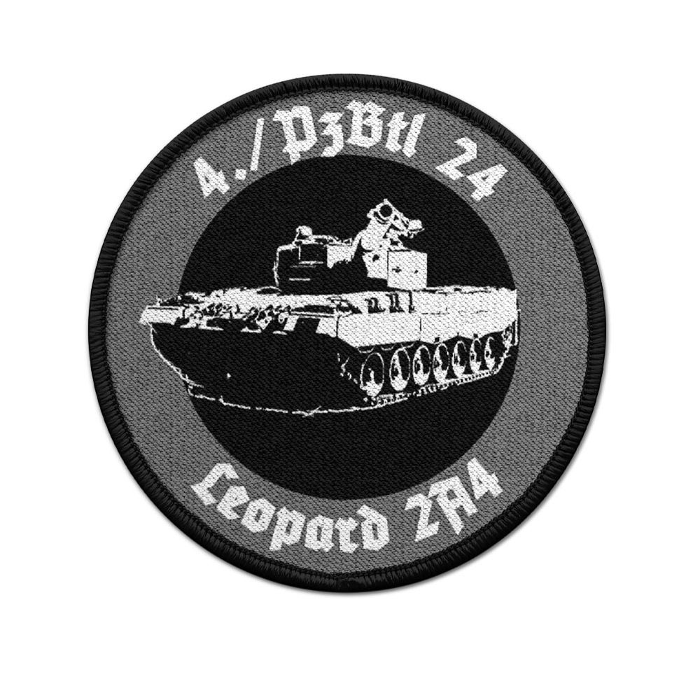 Patch  Flausch 4 PzBtl 24 Leopard 2A4 Panzer-Bataillon Bundeswehr #22655