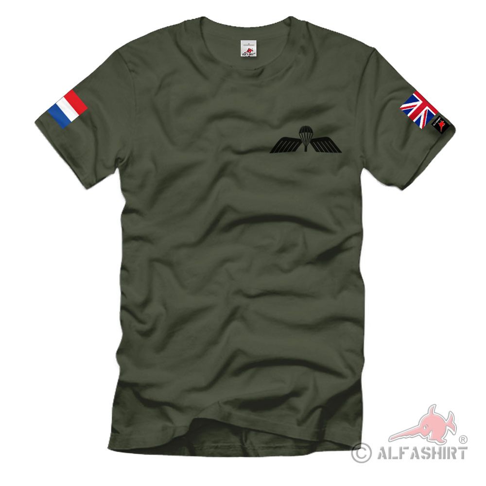 Niederländisches Springerabzeichen Fallschirmjäger Abzeichen T-Shirt#35763