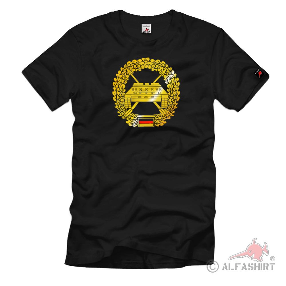 Barettabzeichen Panzerjäger Bundeswehr Einheit Wappen Emblem T Shirt #1106
