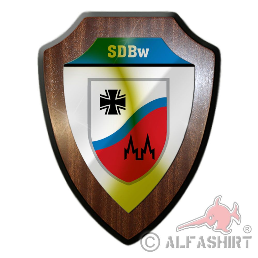 Heraldic shield SDBw Stammdienststelle der Bundeswehr Wappen Köln BW # 37292
