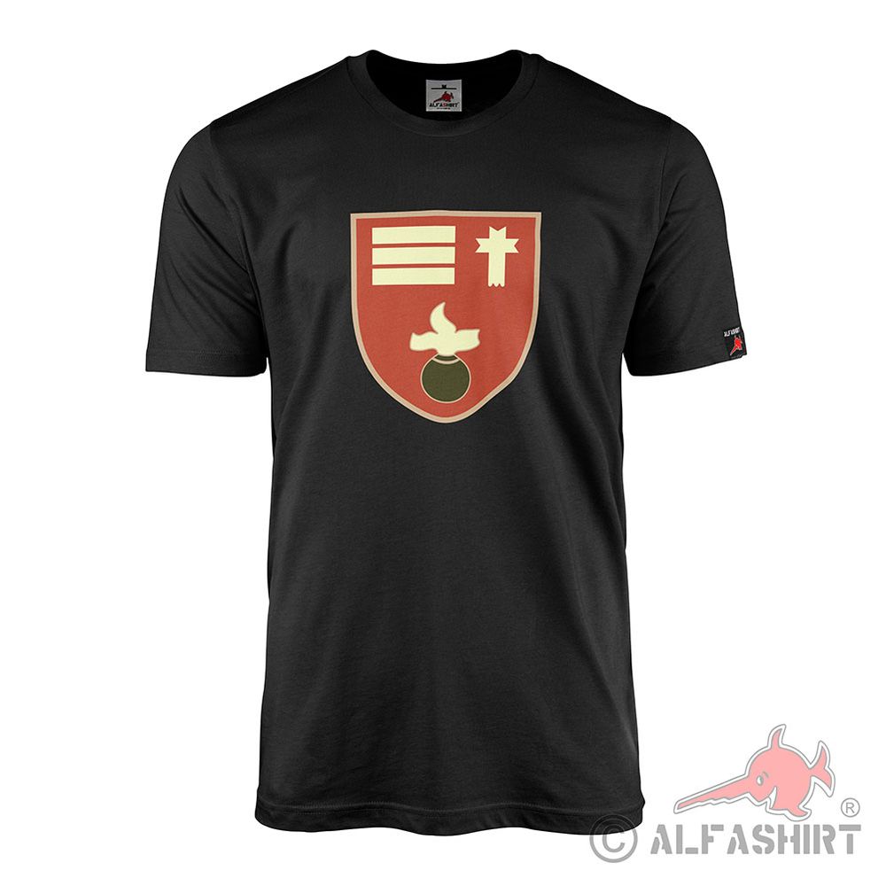 T-Shirt Artillery Regiment 11 ArtRgt 11 Oldenbrug Badge Logo Army Bw#45397