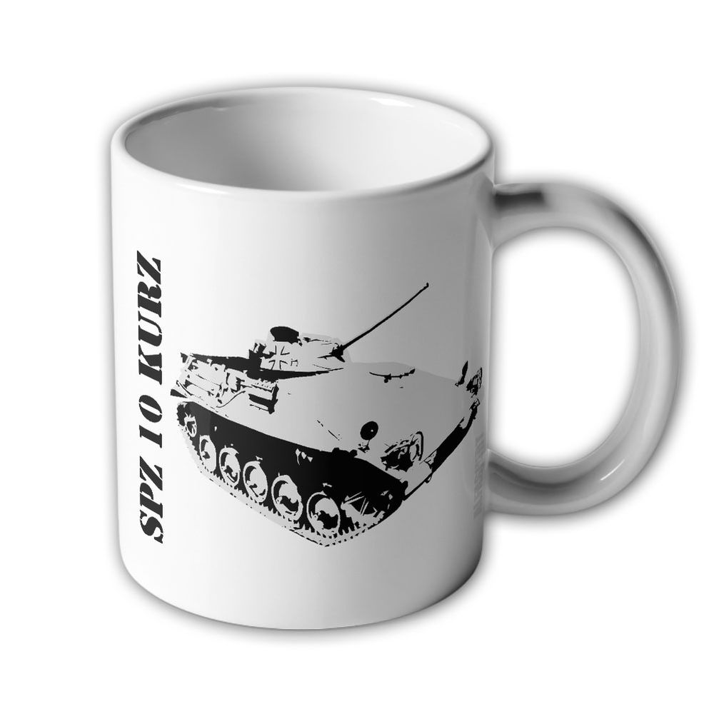 Tasse PzBrig 21 SPZ kurz Panzerbrigarde Bundeswehr Abzeichen Wappen #32128