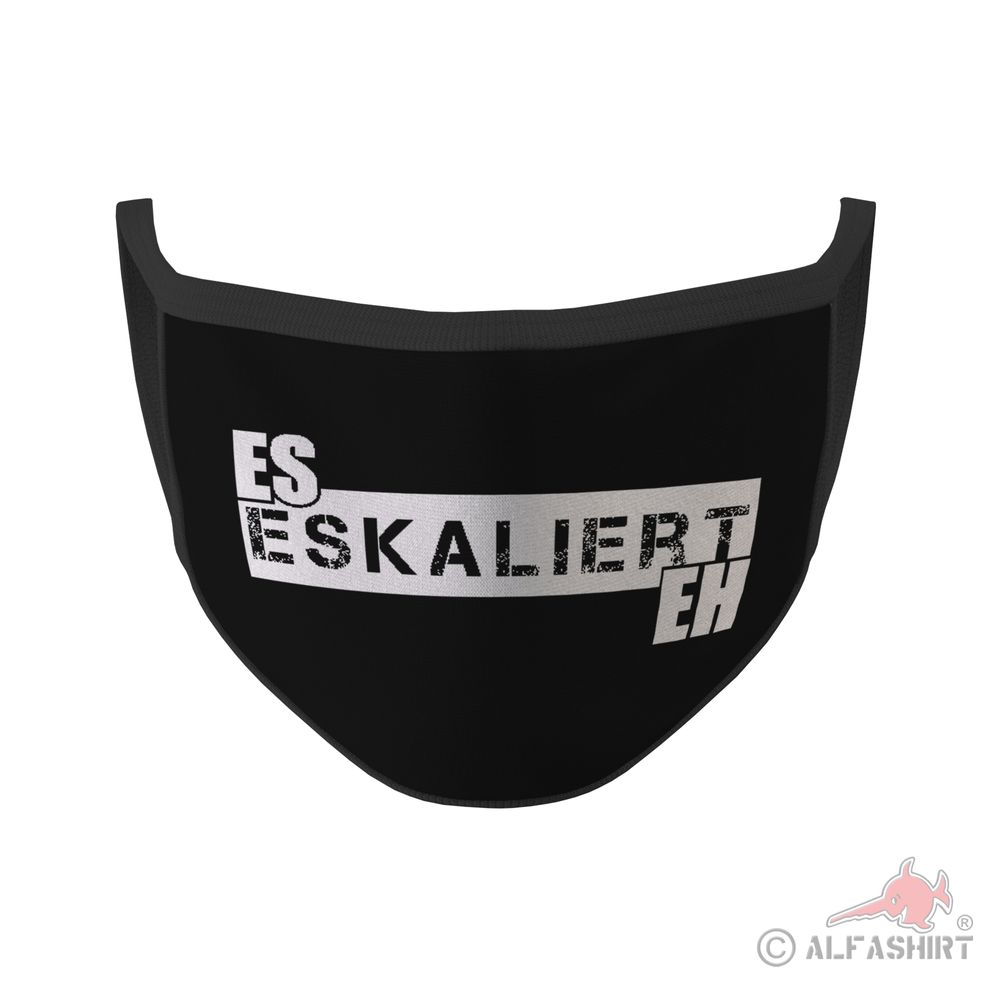 Mouth mask escalates anyway statement fun saying funny humor # 35411