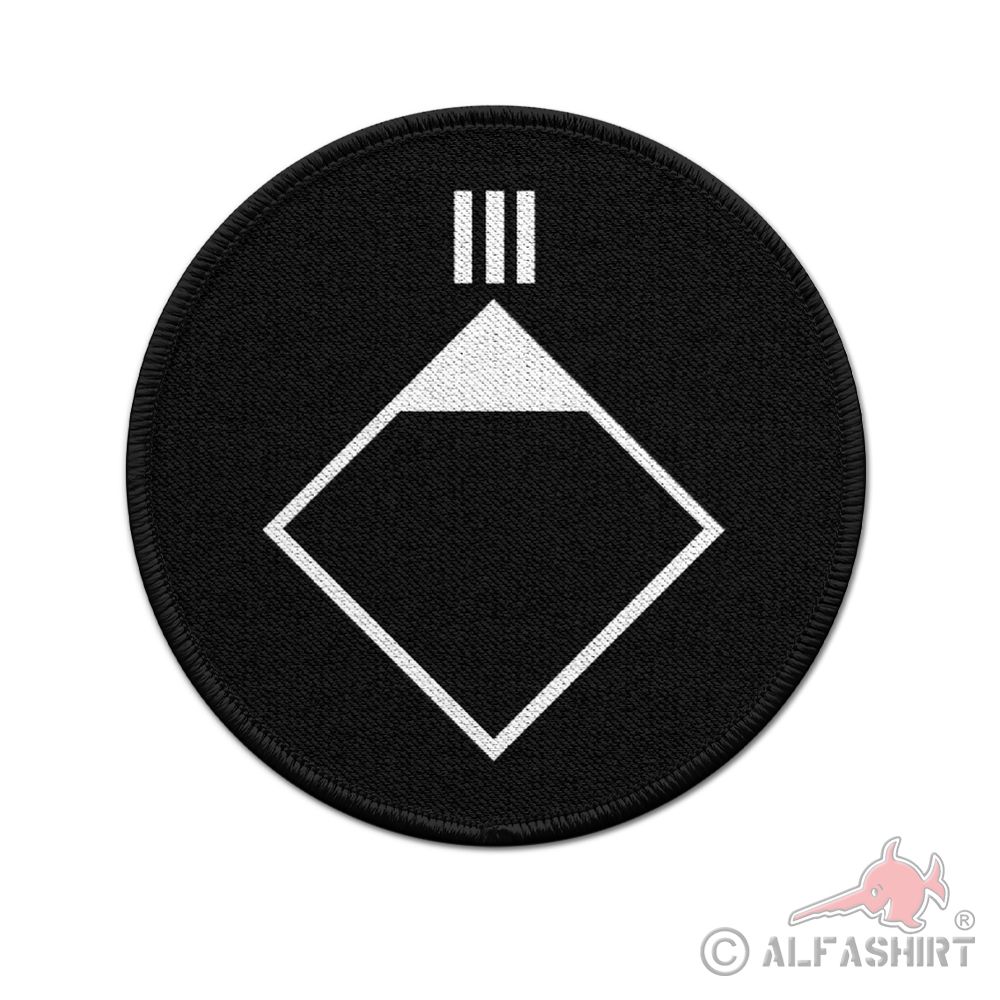 Patch Rund 7,5cm Verbandsführer 3 VbF VbFü Führung taktischea Einheiten #44095