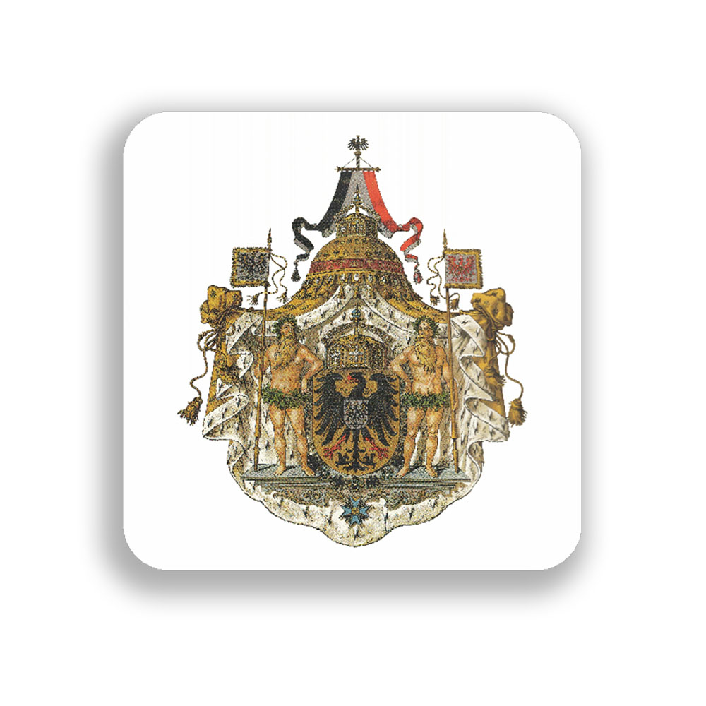 Sticker Imperial Emblem Weimar Republic Historic Emblem 7x7cm A3321