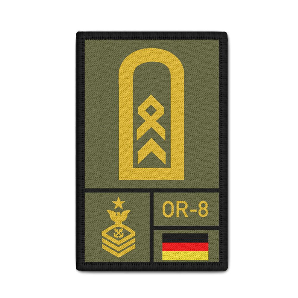 Rank Patch Bundeswehr Army Air Force Navy Rank Patch Bundeswehr Army Air Force Navy