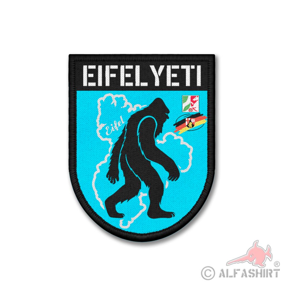 Patch Eifelyeti Eifel Wald Wandern Heimat Aufnäher NRW Rheinland Pfalz #45405