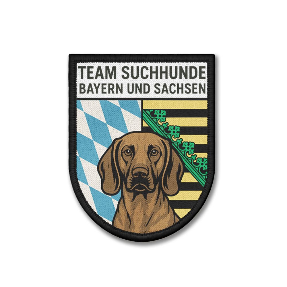 Patch Team Suchhunde Bayern Sachsen Bayrischer Hunde Staffel Faehnlein #46861