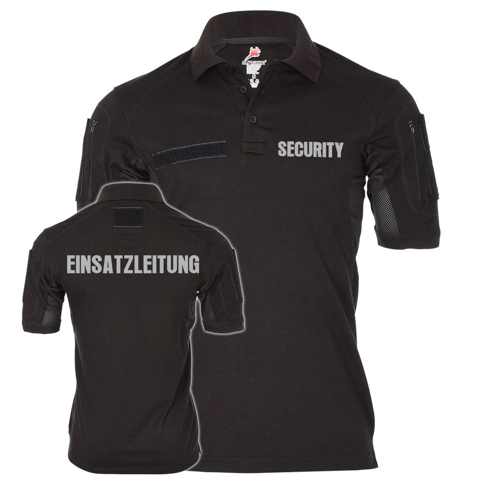 Reflektierendes Tactical Polo - SECURITY EINSATZLEITUNG #37753