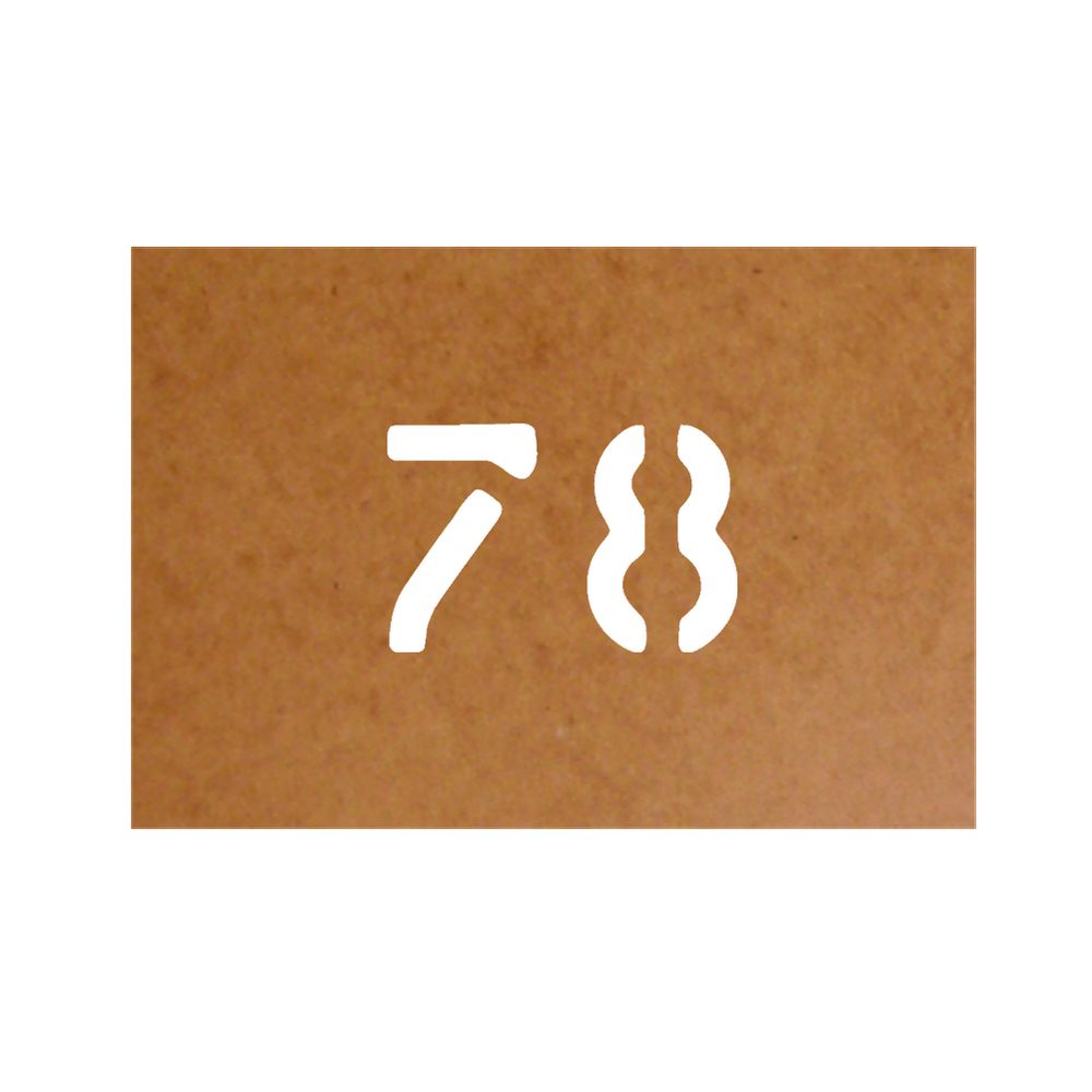 Stencil Stencil oil carton Bundeswehr Military US fuel 2,5x1,5cm # 31271