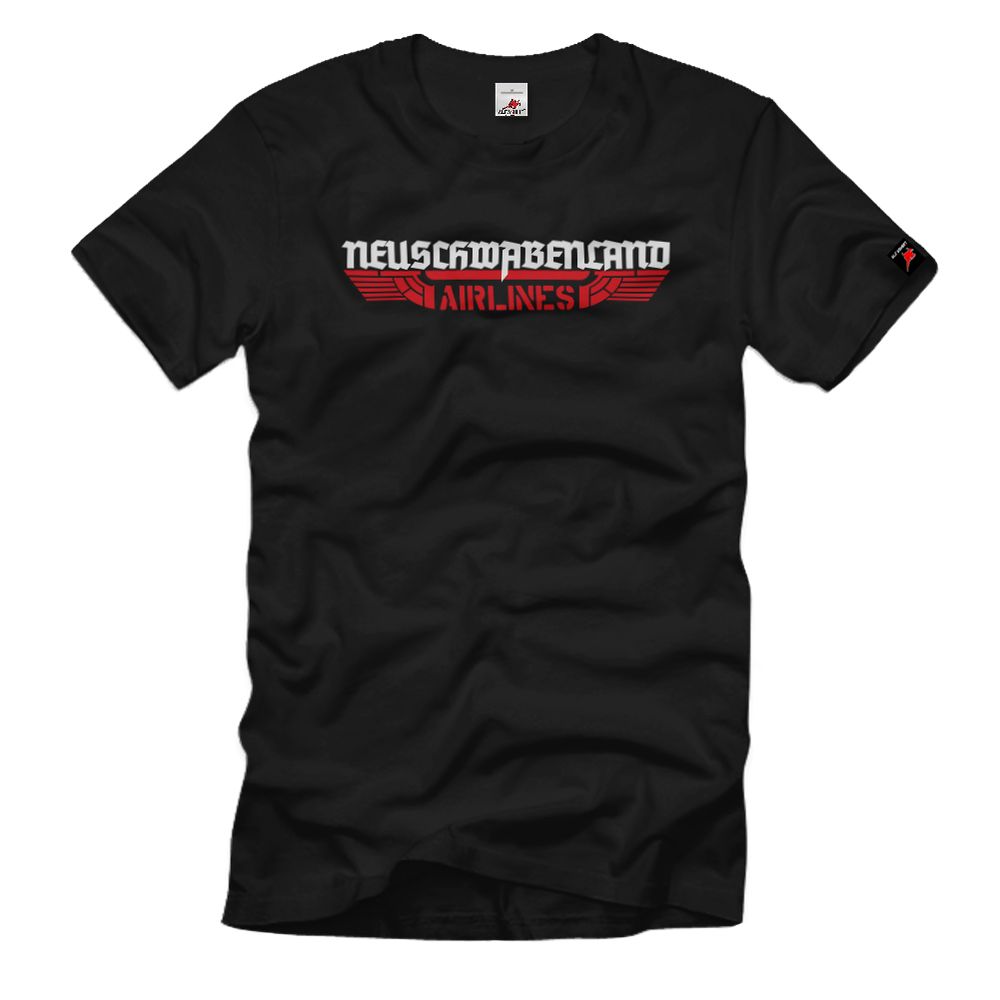 Neuschwabenland Airlines Logo T Shirt #7061