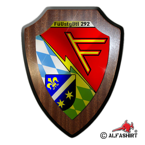 Wappenschild FüUstgBtl 292 Führungsunterstützungsbataillon BW Wappen #15933