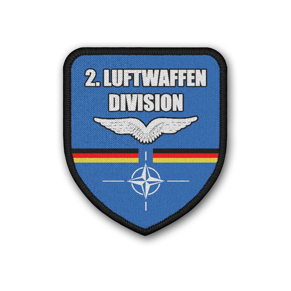 Patch 2 Air Force Division Bundeswehr Nato Birkenfeld LwDiv Luftwaffe # 32883