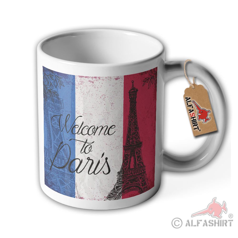 Tasse Paris Eiffelturm Frankreich Hauptstadt Louvre Seine Notre Kaffee#37852
