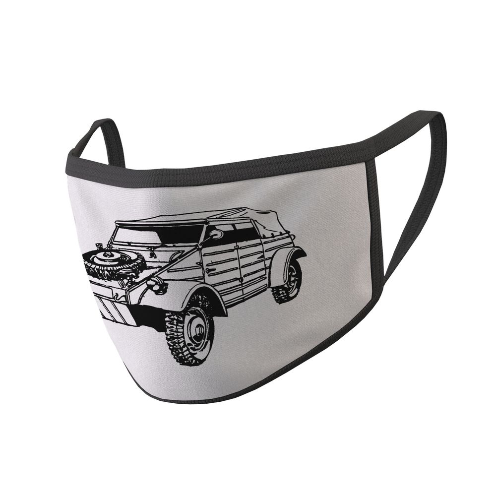 Maske Kübelwagen Typ82 Kübel KDF Nase Wagen Gesicht #34671