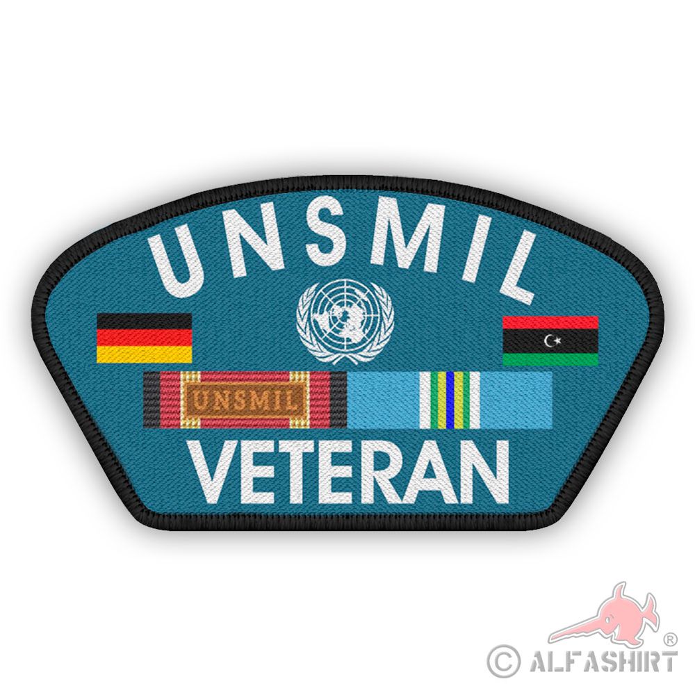 Veteran Patch UNSMIL Libya Bundeswehr United Nations Mission Patch #45276
