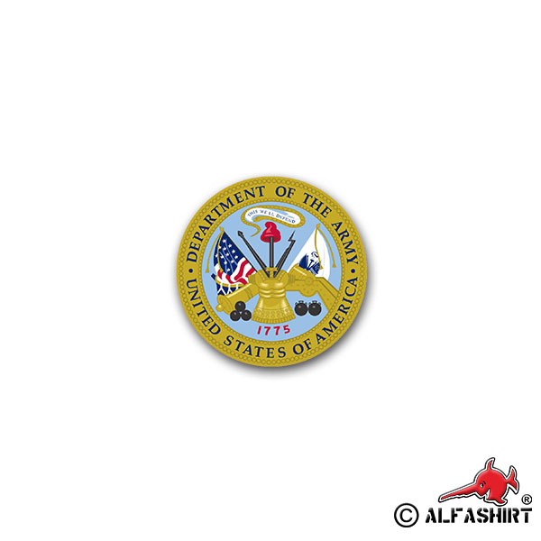 Sticker United States Department of the Army Seal Special 7x7cm A2199