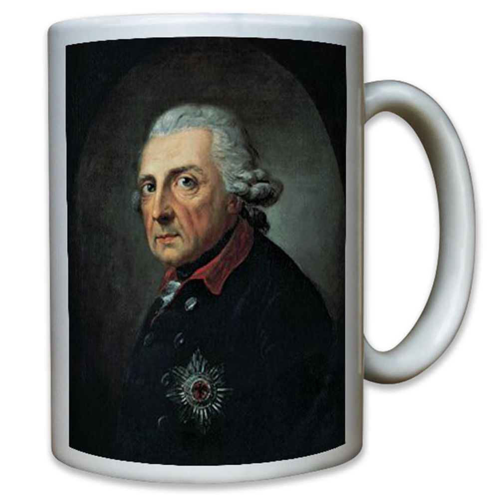 Alte Fritz Friedrich der Große Friedrich II. Hohenzollern Tasse #10718
